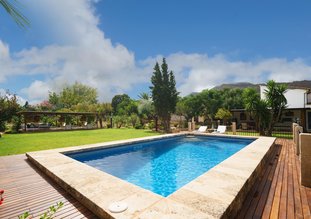 Pool and garden