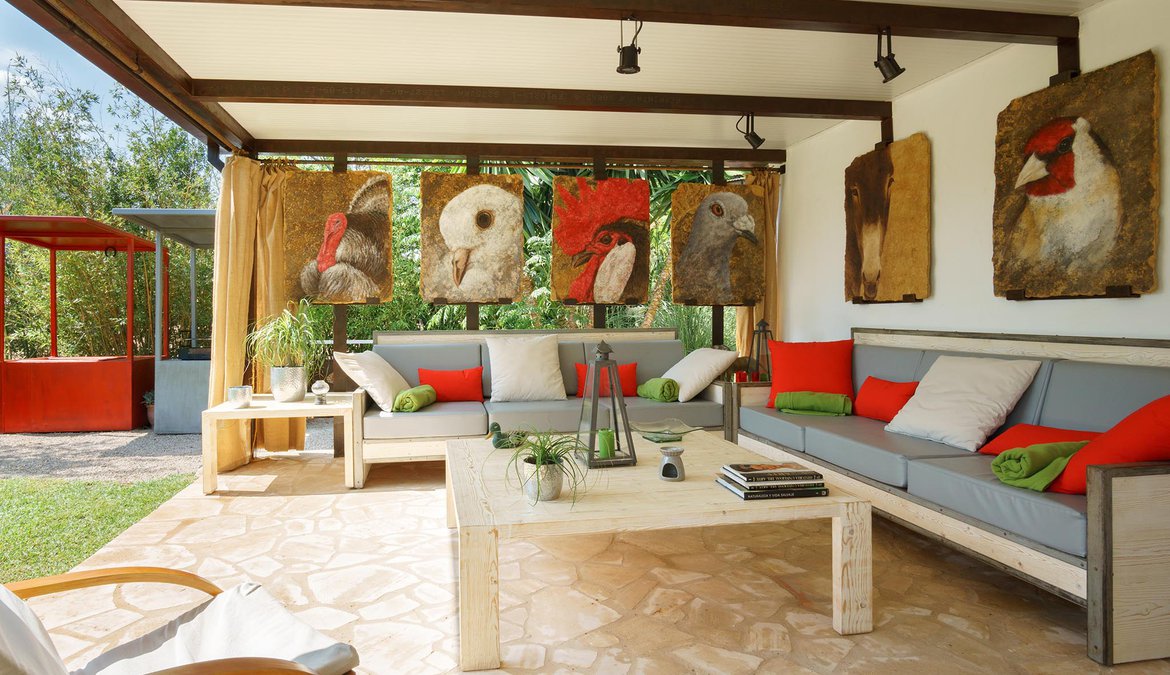 Covered Terrace