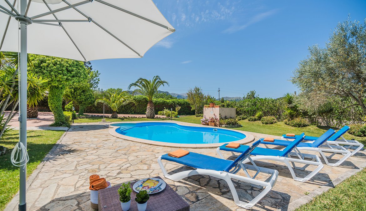 Pool and garden